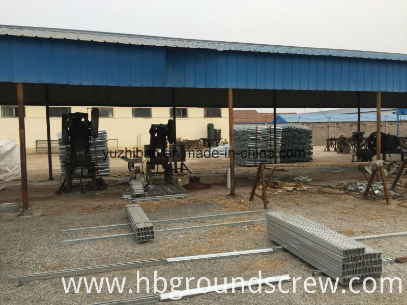 Helical Ground Screw Drilling